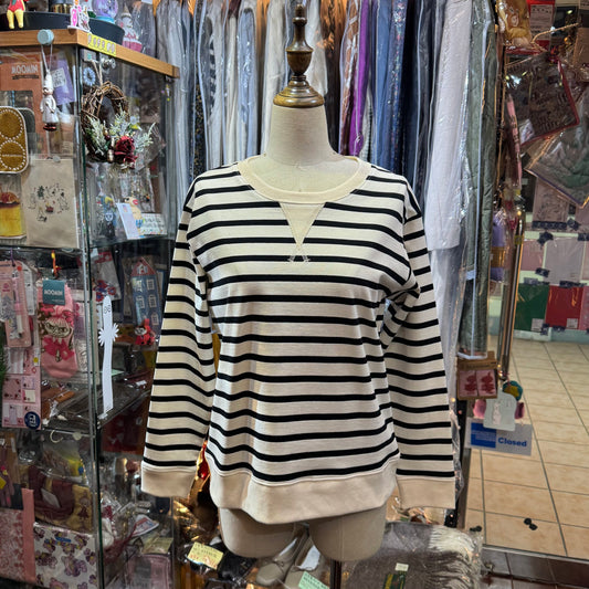 Sale- Laiterie Striped Sweater, made in Japan