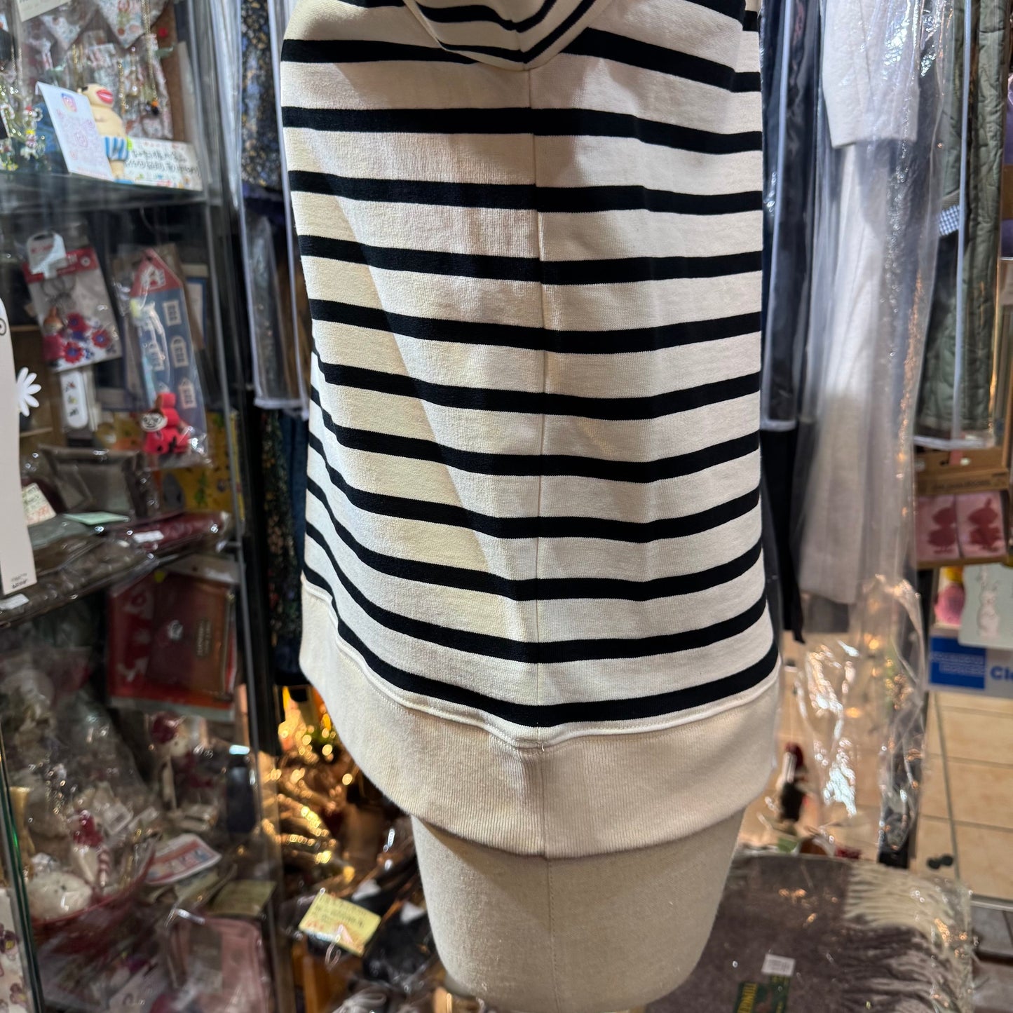 Sale- Laiterie Striped Sweater, made in Japan