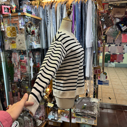 Sale- Laiterie Striped Sweater, made in Japan