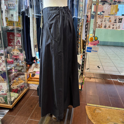 Vent d Ouest Black Skirt, made in Japan