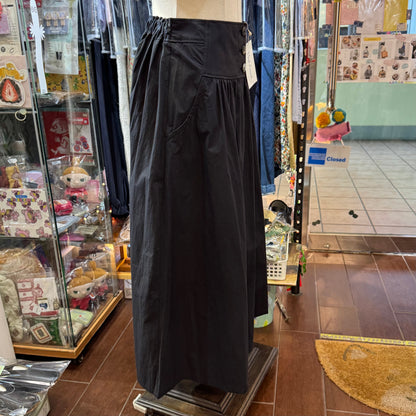 Vent d Ouest Black Skirt, made in Japan