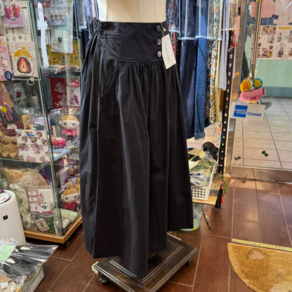 Vent d Ouest Black Skirt, made in Japan