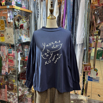 Laiterie Yesterday Today Tomorrow T-shirt, 2 Colors, made in Japan