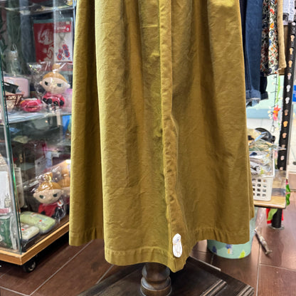 VM Beige Tuck Skirt, made in Japan