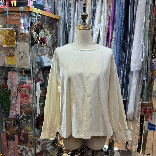 Sale- Ina Ivory Top, made in Japan