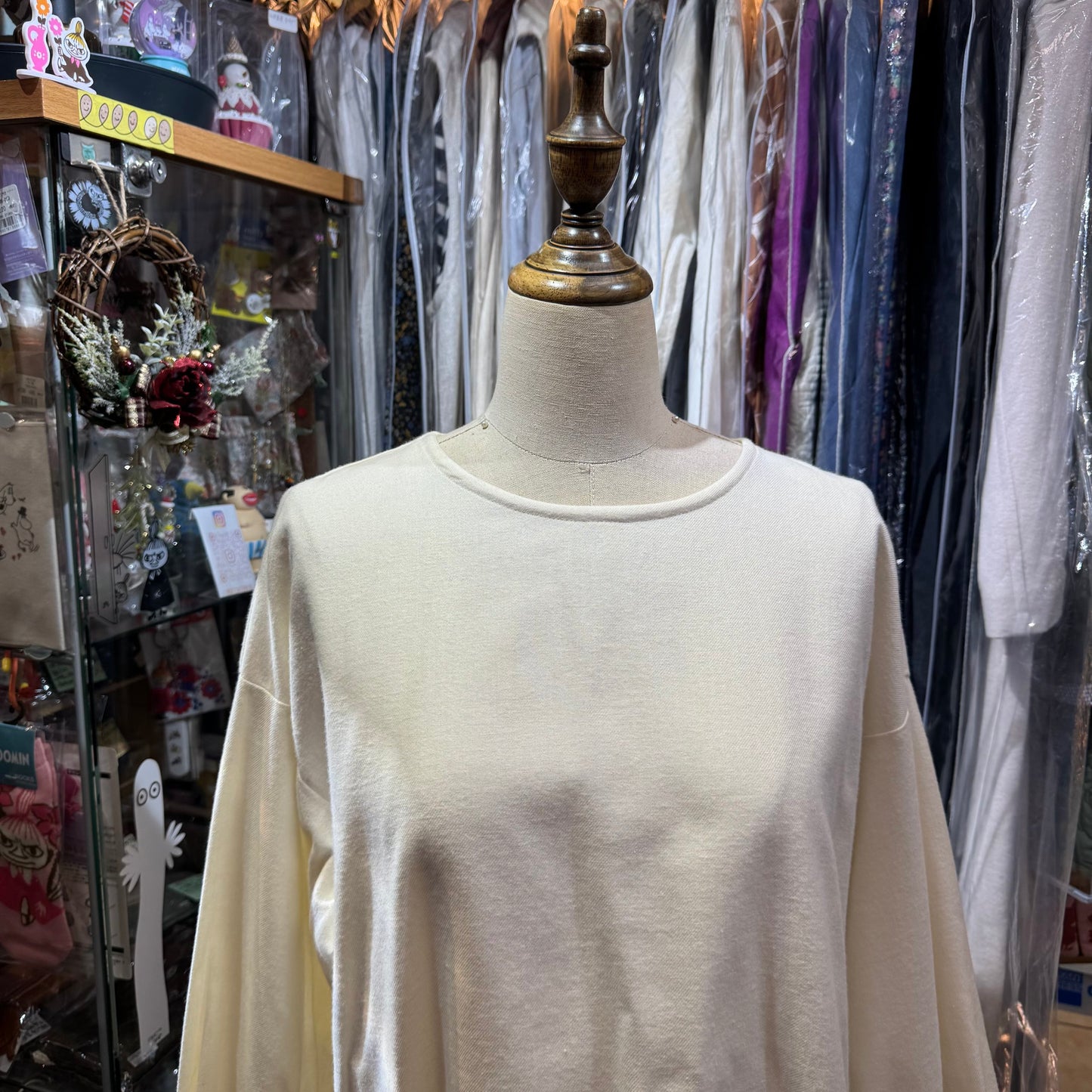 Sale- Ina Ivory Top, made in Japan