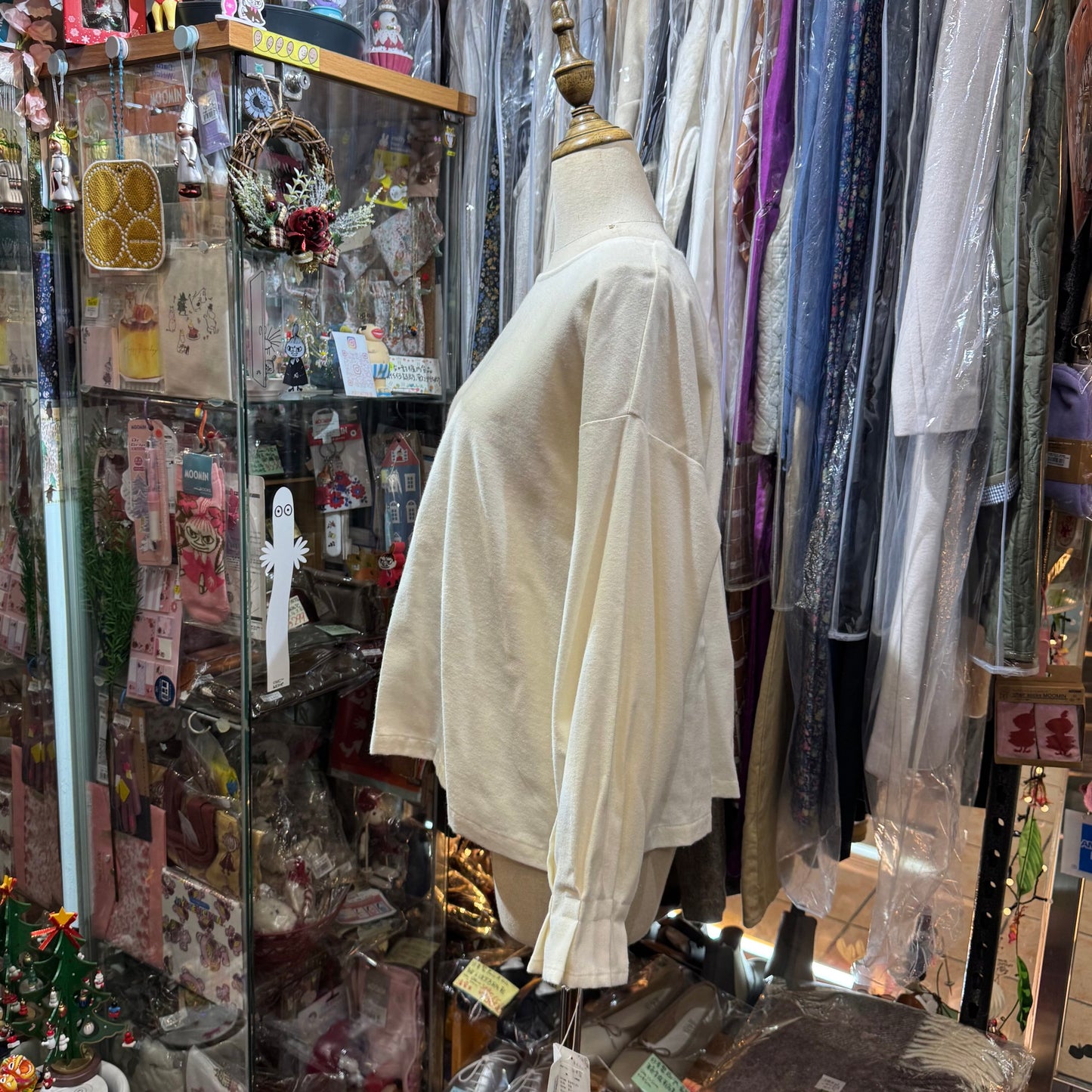 Sale- Ina Ivory Top, made in Japan