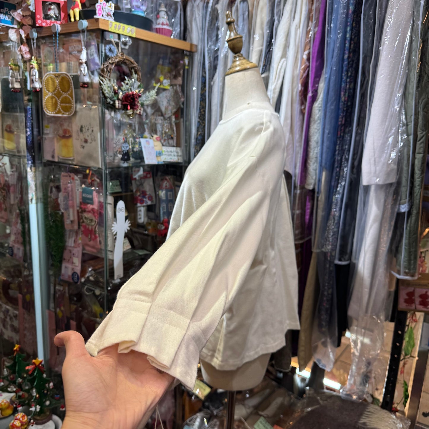 Sale- Ina Ivory Top, made in Japan