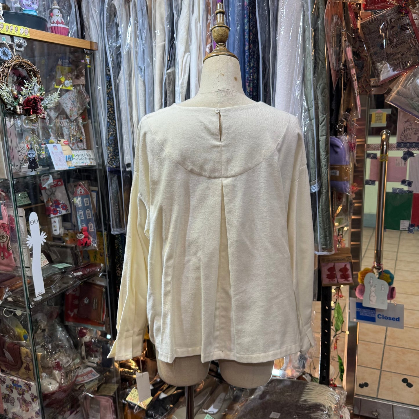 Sale- Ina Ivory Top, made in Japan