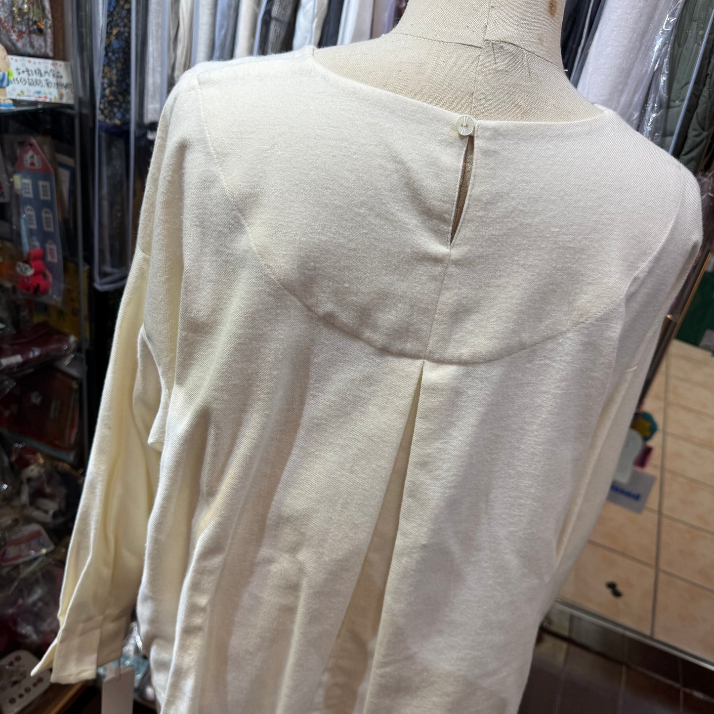Sale- Ina Ivory Top, made in Japan