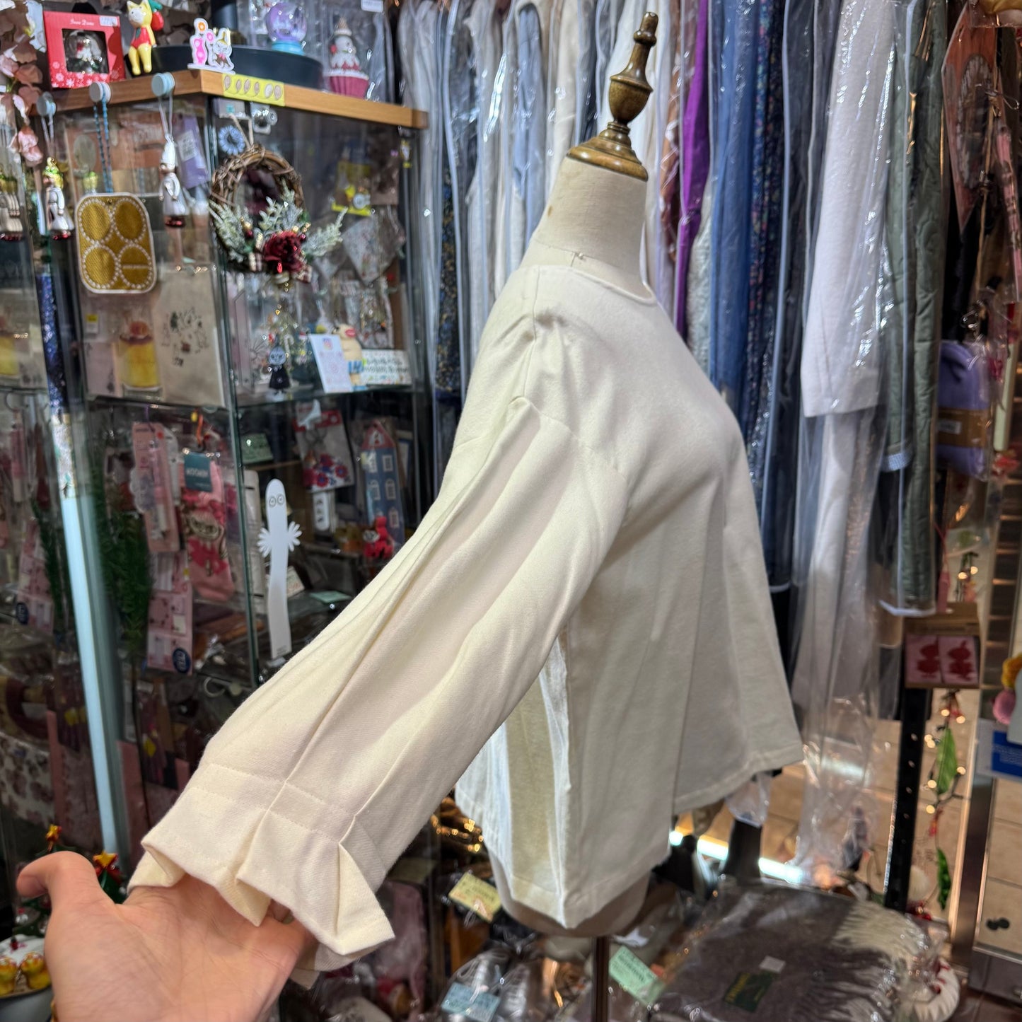 Sale- Ina Ivory Top, made in Japan