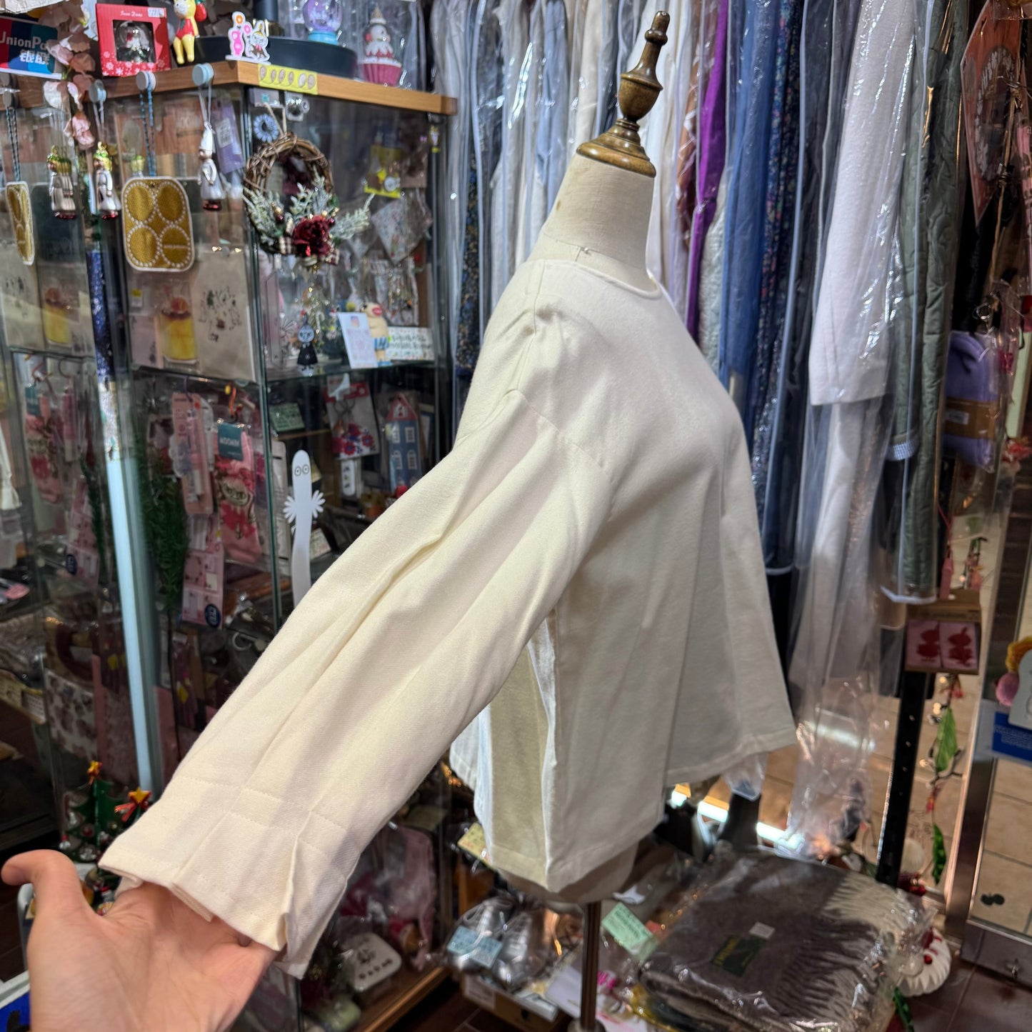Sale- Ina Ivory Top, made in Japan