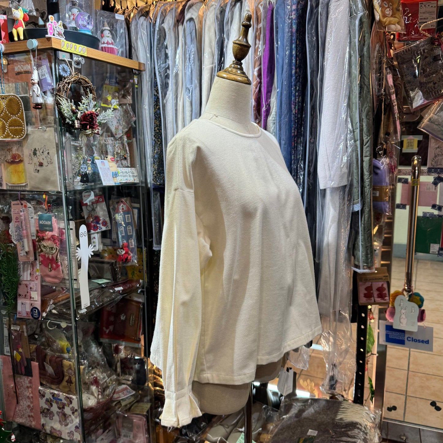 Sale- Ina Ivory Top, made in Japan