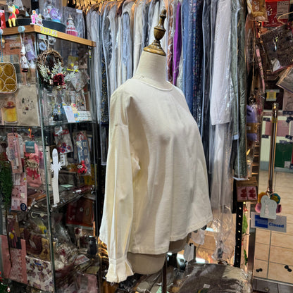 Sale- Ina Ivory Top, made in Japan