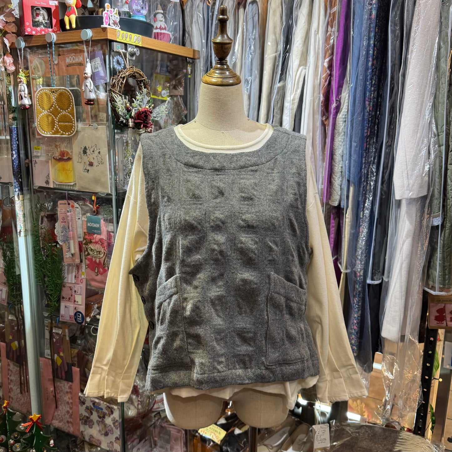 Sale- Ina Ivory Top, made in Japan