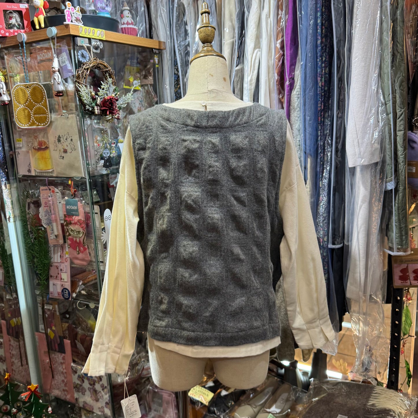 Sale- Ina Ivory Top, made in Japan