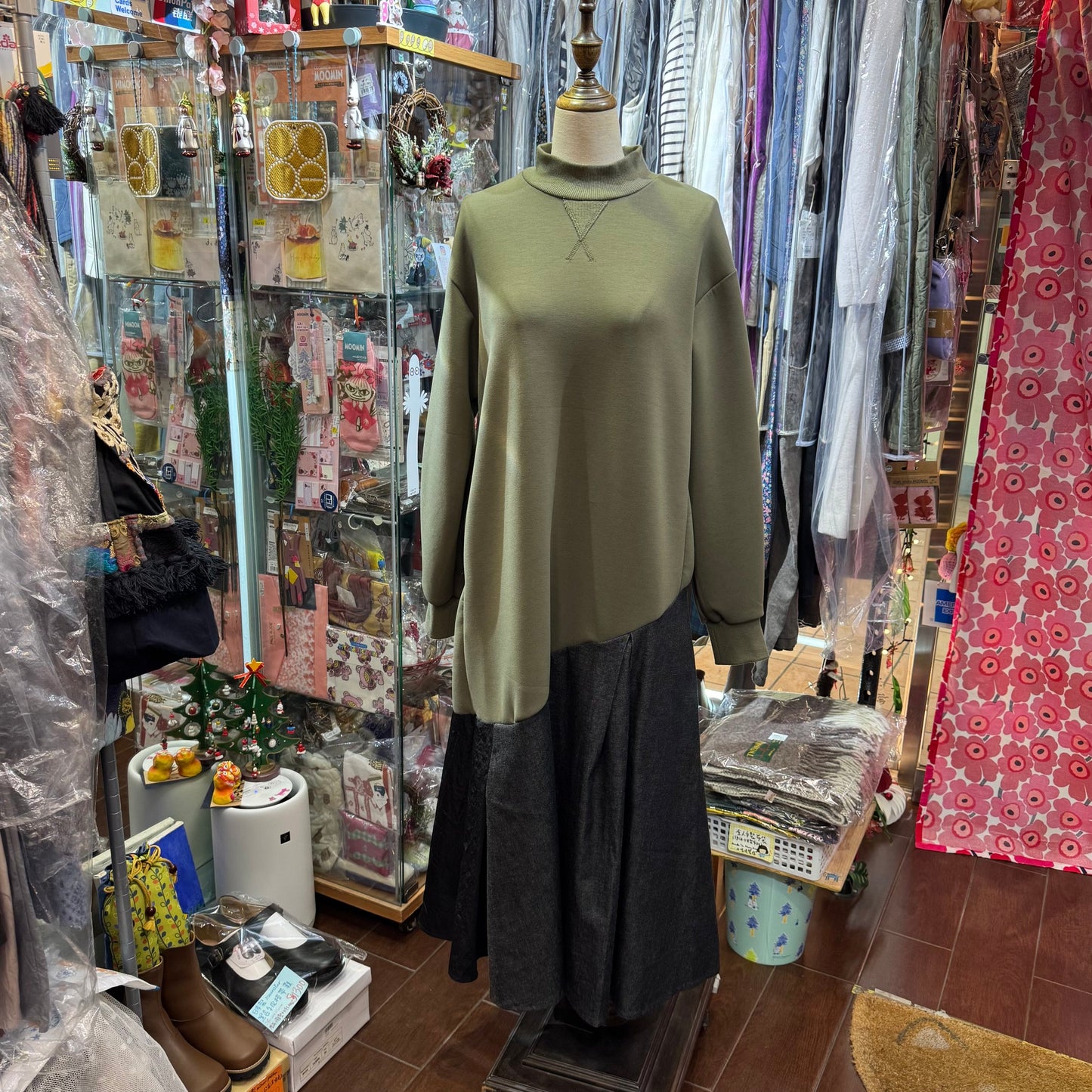 EXTRA20- MARECHAL TERRE Dress, 3 Colors, made in Japan