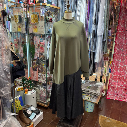 EXTRA20- MARECHAL TERRE Dress, 3 Colors, made in Japan