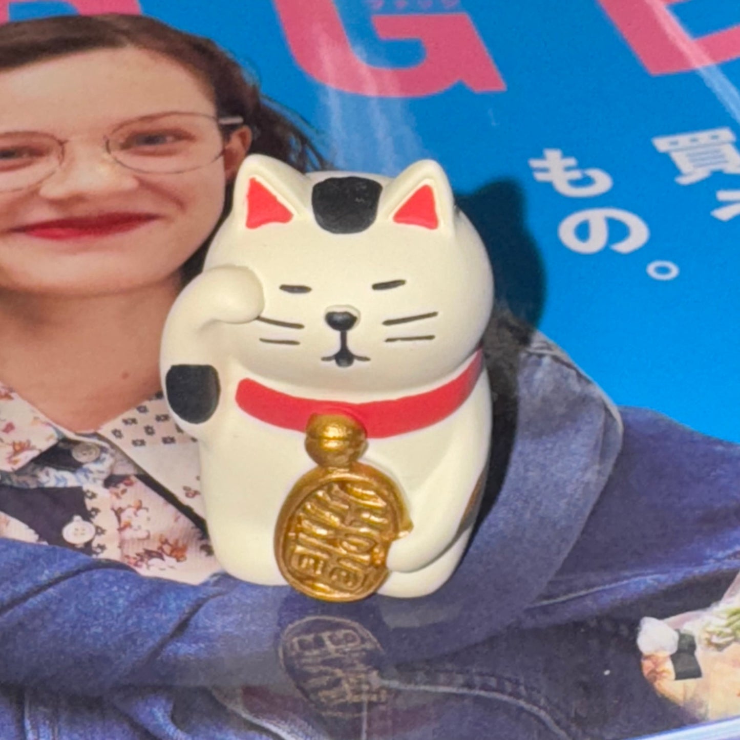 concombre Ceramic Lucky Cat, made in Vietnam