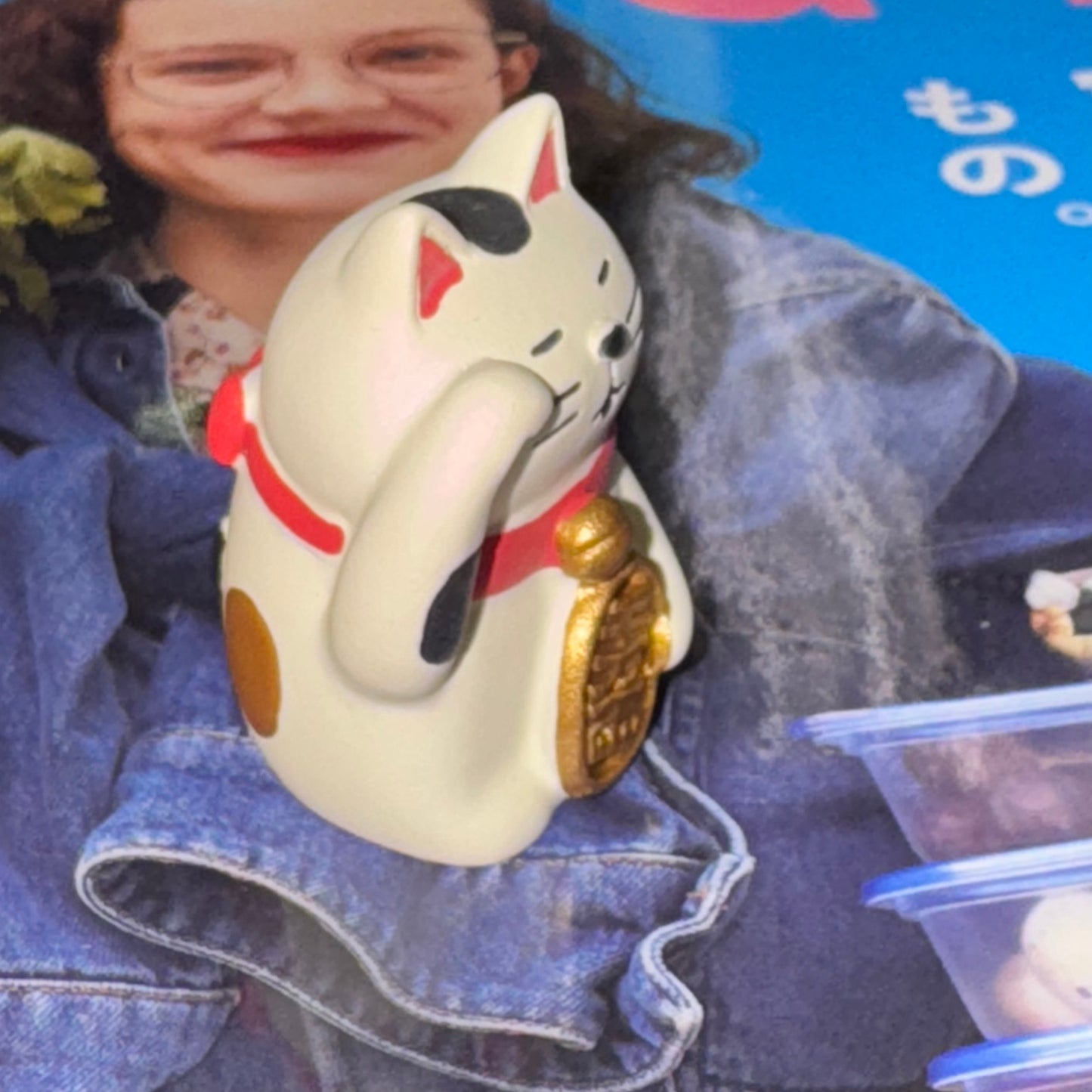 concombre Ceramic Lucky Cat, made in Vietnam