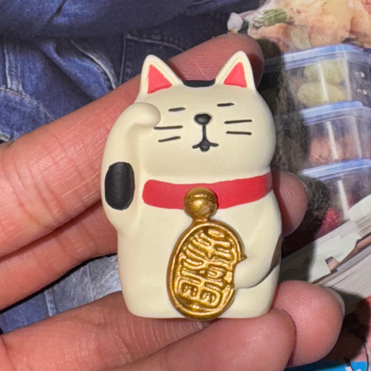 concombre Ceramic Lucky Cat, made in Vietnam