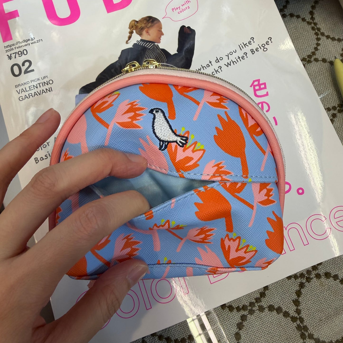 Little My Flowers Pouch