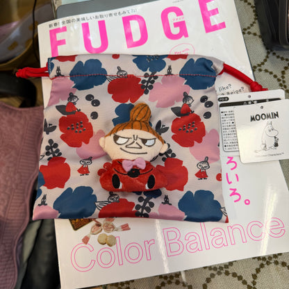 Little My  Pink Drawstring Bag