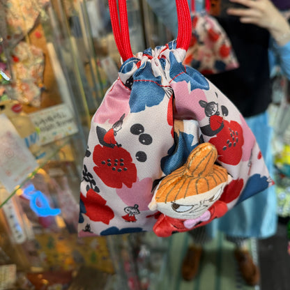 Little My  Pink Drawstring Bag