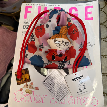 Little My  Pink Drawstring Bag