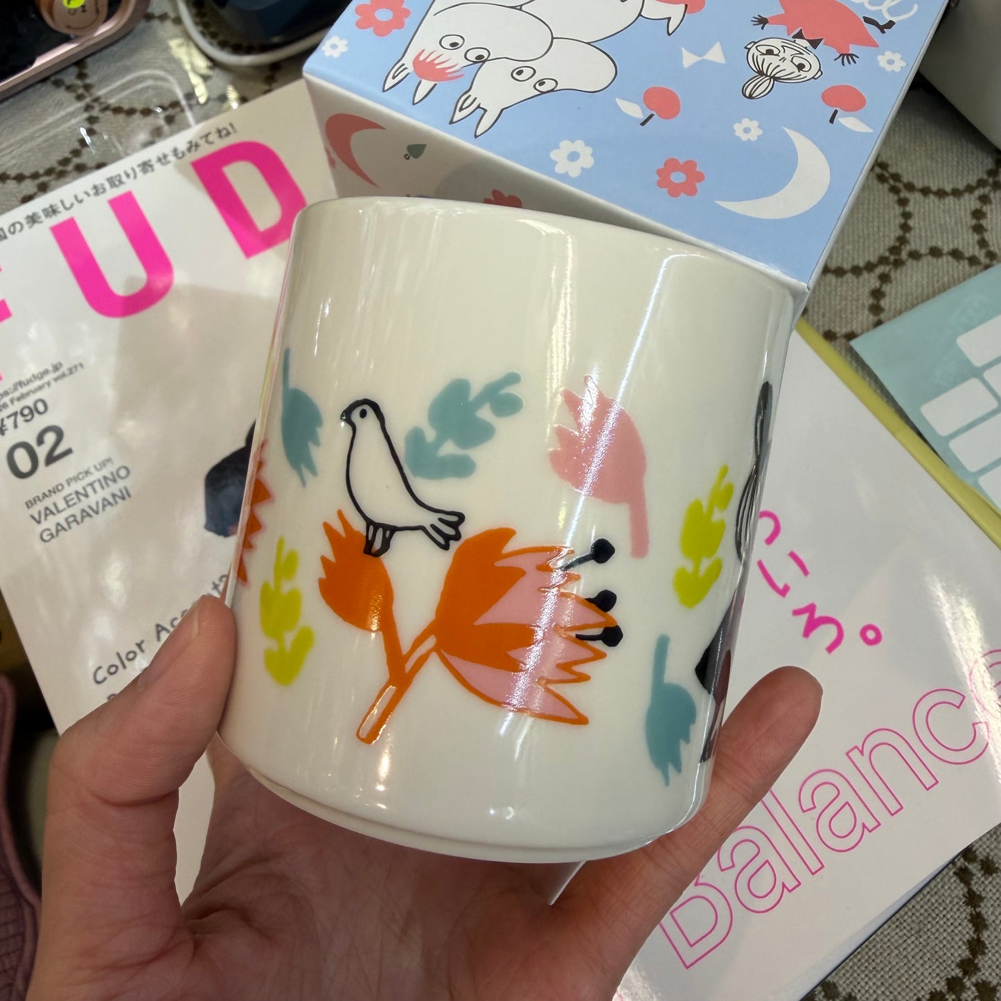 Little My and Birds Mugs, 2026 Fair , 2 Pattern, made in Japan