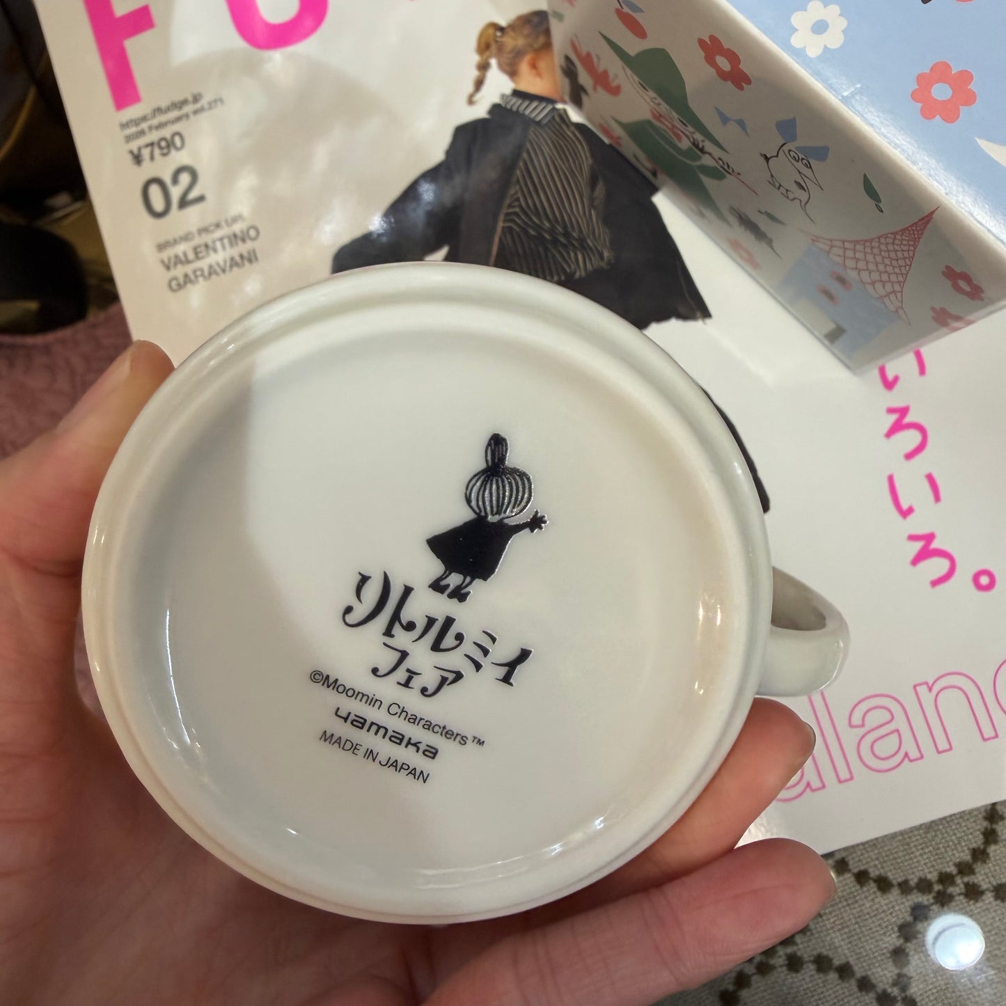 Little My and Birds Mugs, 2026 Fair , 2 Pattern, made in Japan