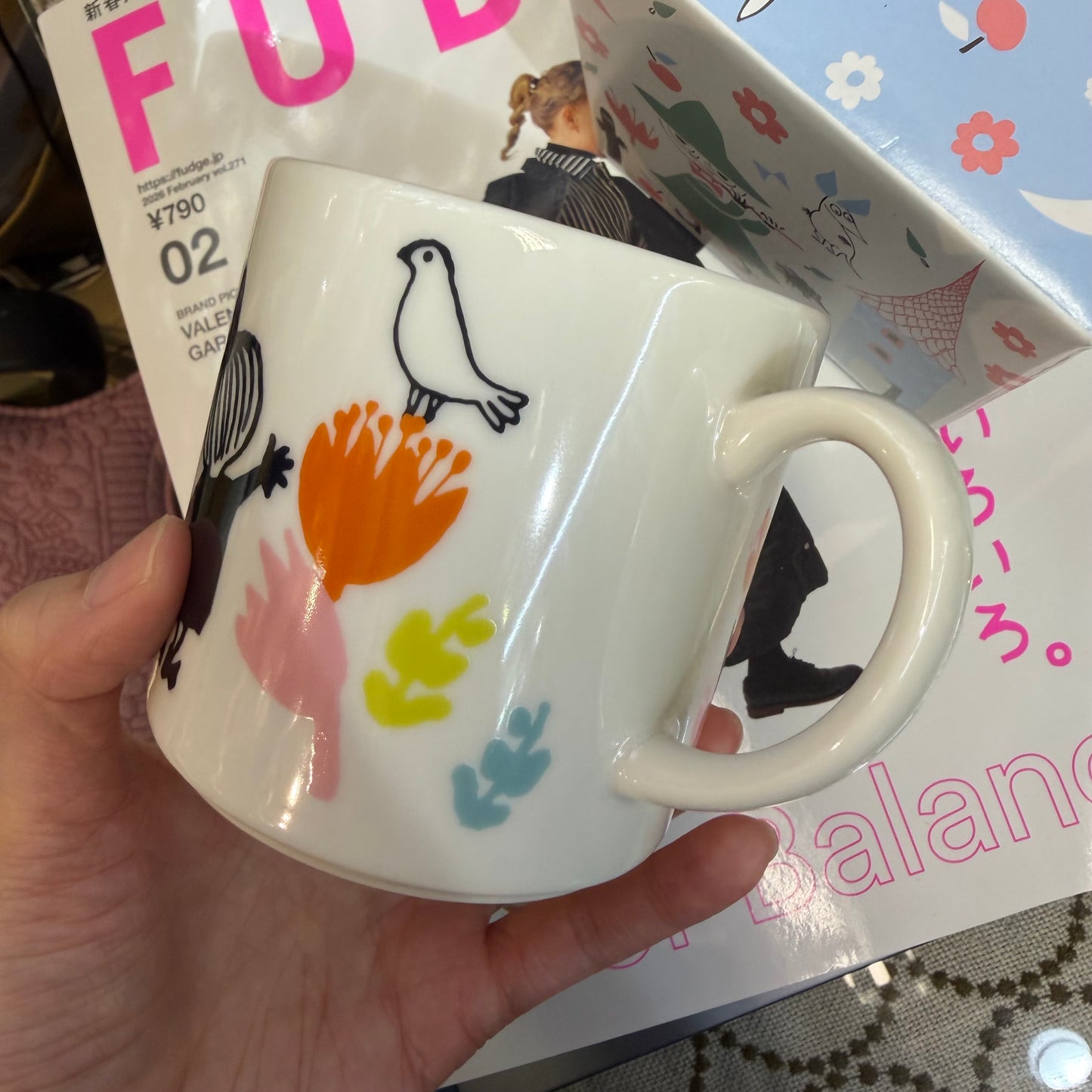 Little My and Birds Mugs, 2026 Fair , 2 Pattern, made in Japan