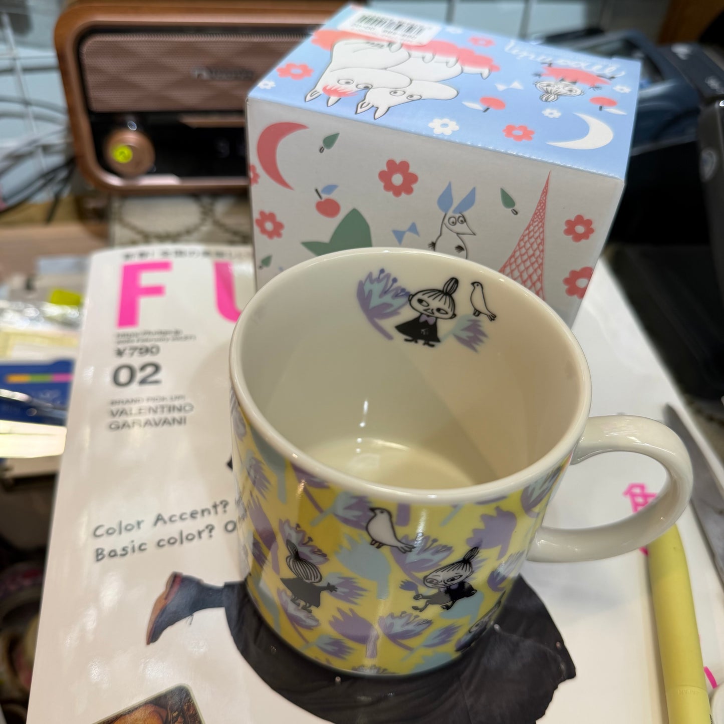 Little My and Birds Mugs, 2026 Fair , 2 Pattern, made in Japan