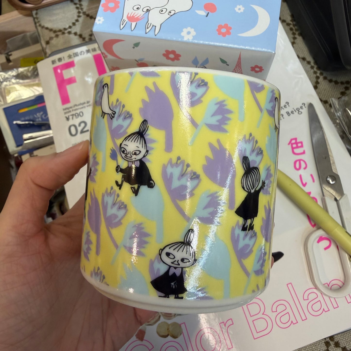 Little My and Birds Mugs, 2026 Fair , 2 Pattern, made in Japan