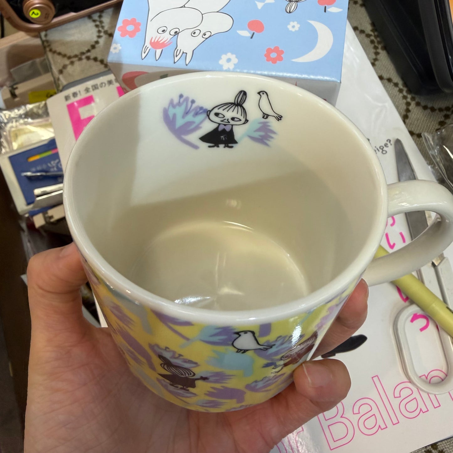 Little My and Birds Mugs, 2026 Fair , 2 Pattern, made in Japan