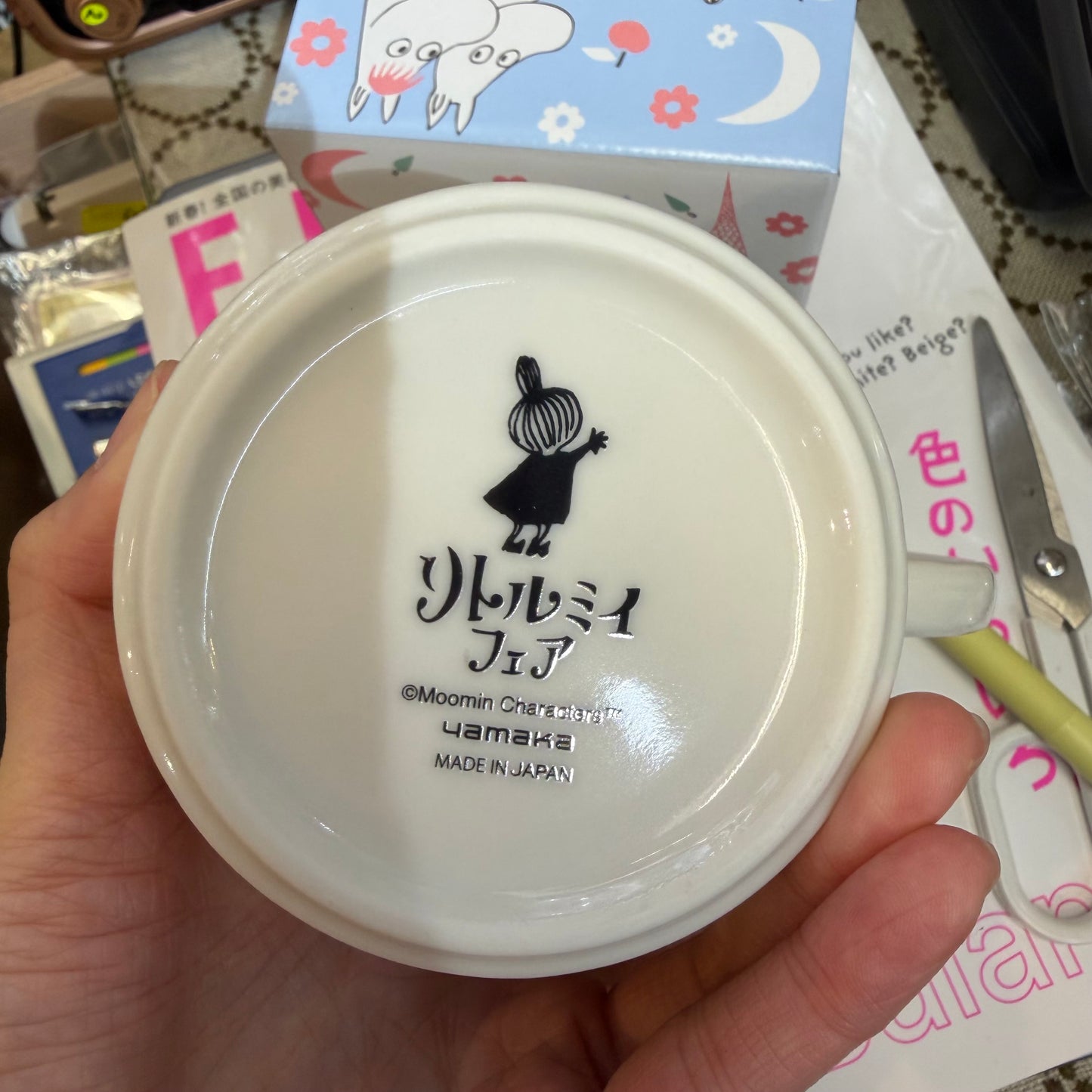 Little My and Birds Mugs, 2026 Fair , 2 Pattern, made in Japan