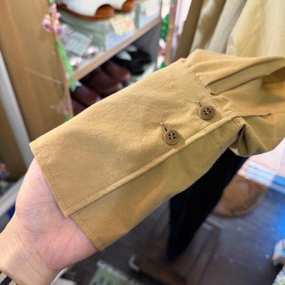 Liyoca Beige Shirt, made in Japan