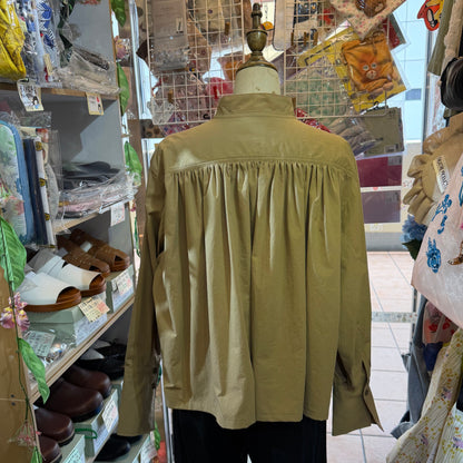 Liyoca Beige Shirt, made in Japan