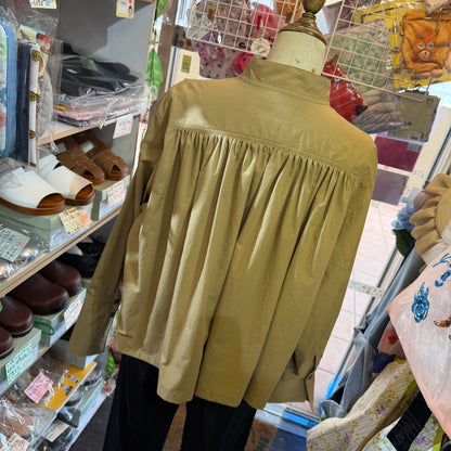Liyoca Beige Shirt, made in Japan