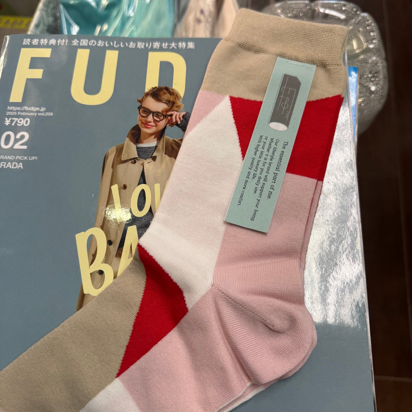 from F Pink Socks, made in Japan
