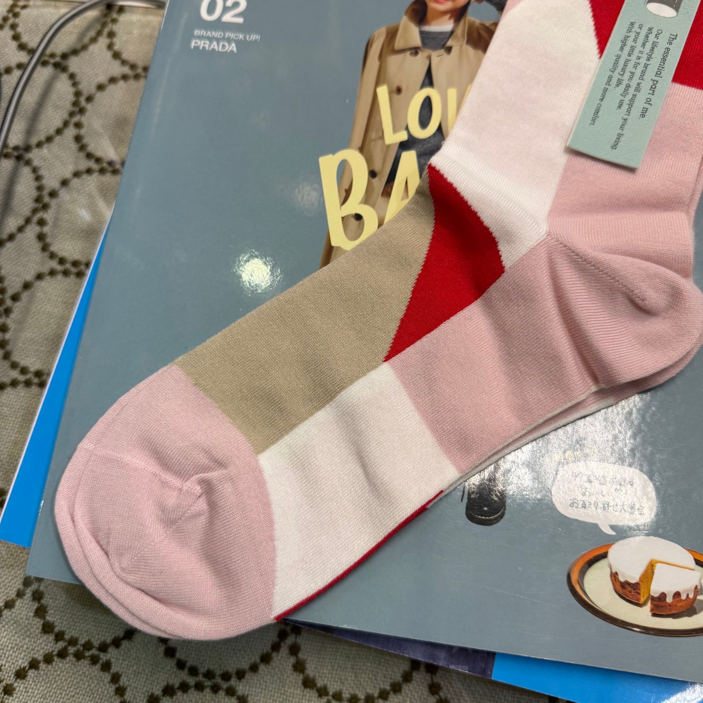 from F Pink Socks, made in Japan
