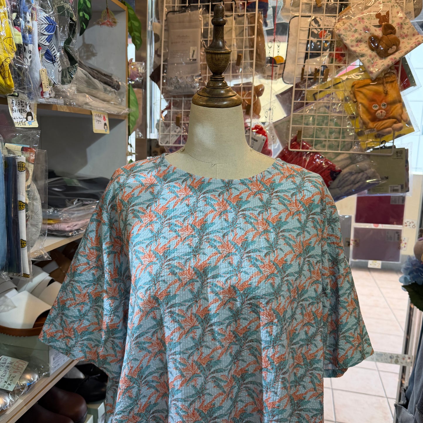 TANABANA Coconut Tree Blouse, made in India