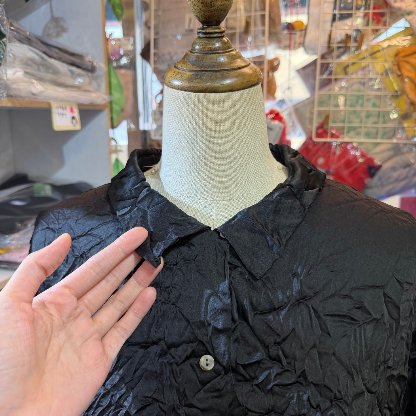 Mizuiro Ind Black Shirt, made in Japan