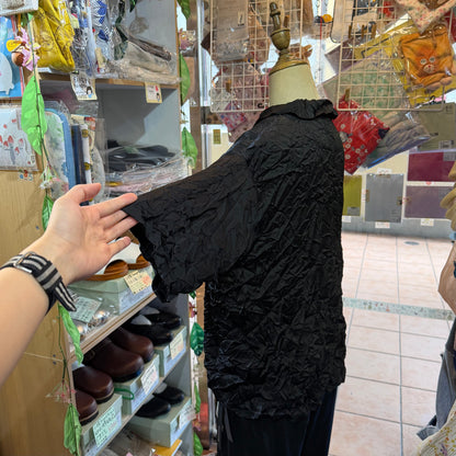 Mizuiro Ind Black Shirt, made in Japan