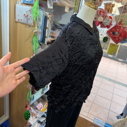 Mizuiro Ind Black Shirt, made in Japan