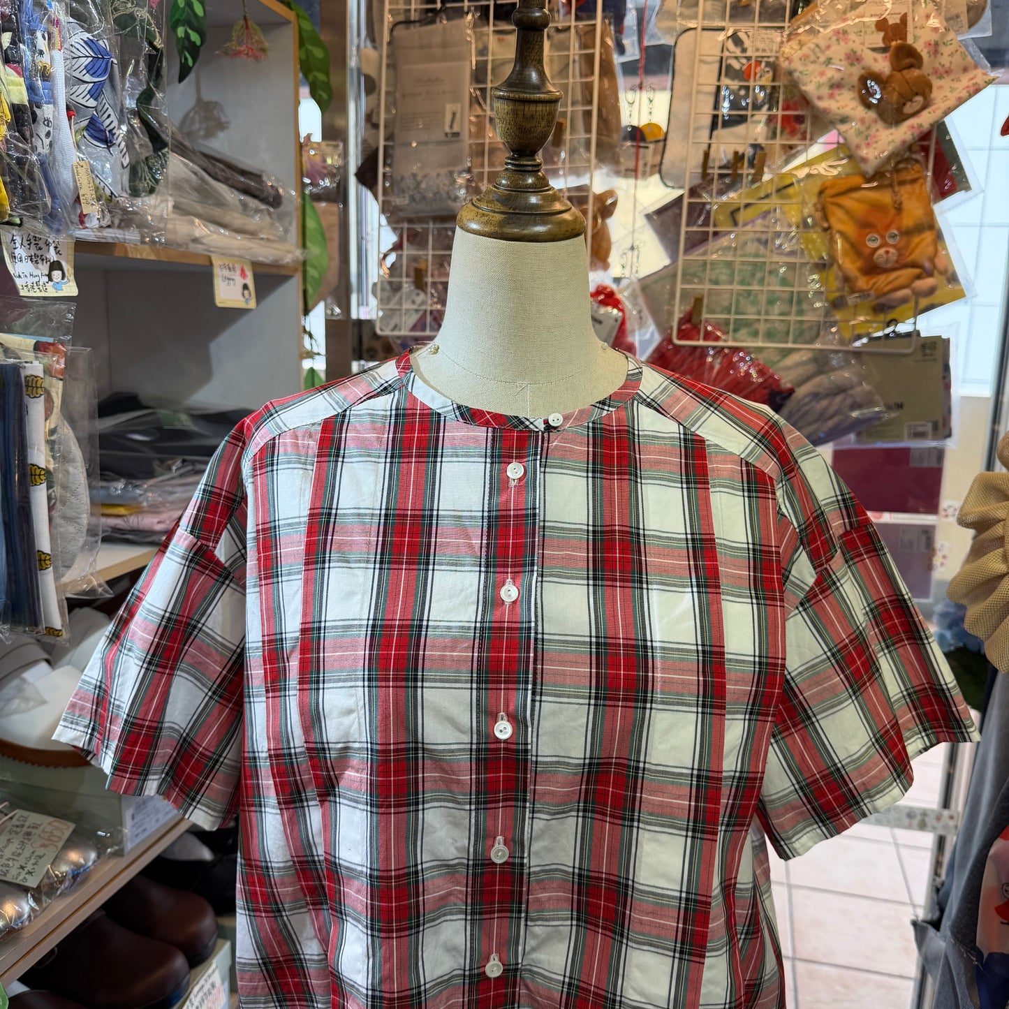 Diaries Checked Shirt, 2 Colors, made in Japan