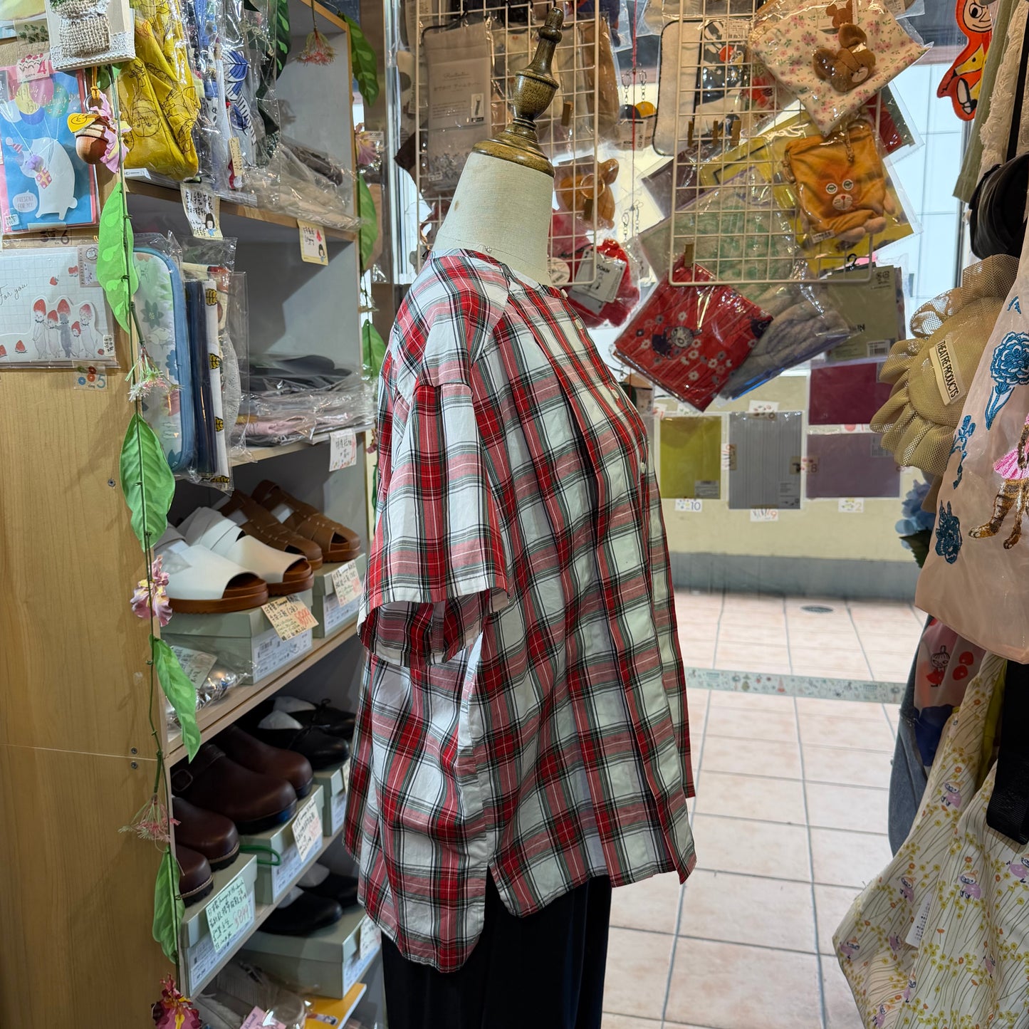 Diaries Checked Shirt, 2 Colors, made in Japan