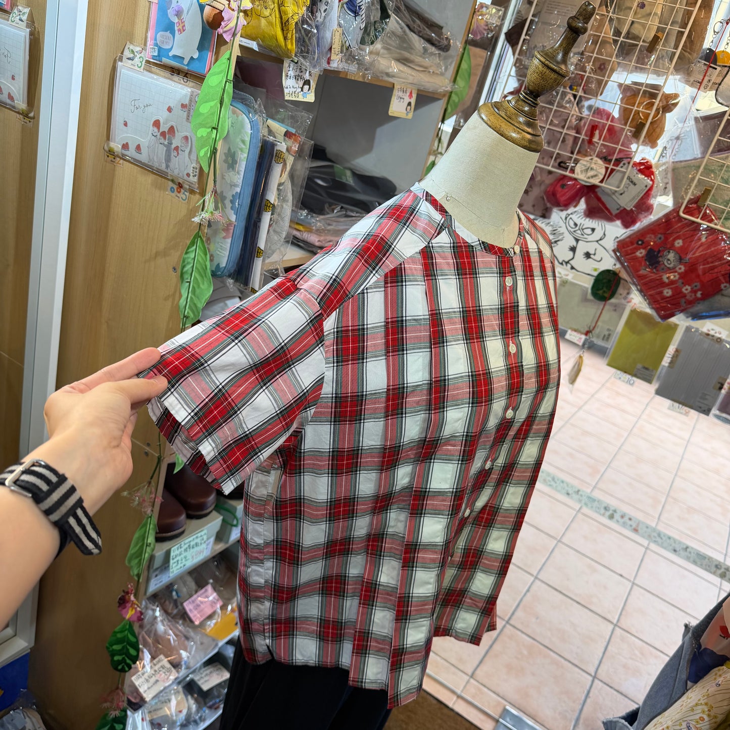 Diaries Checked Shirt, 2 Colors, made in Japan