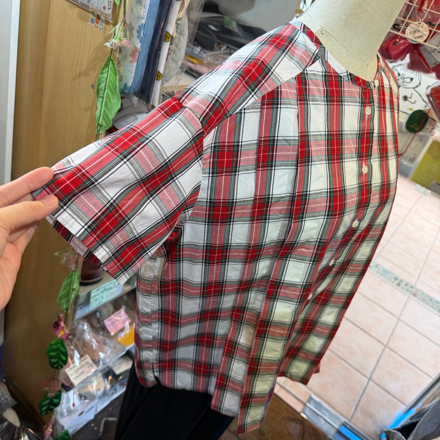 Diaries Checked Shirt, 2 Colors, made in Japan