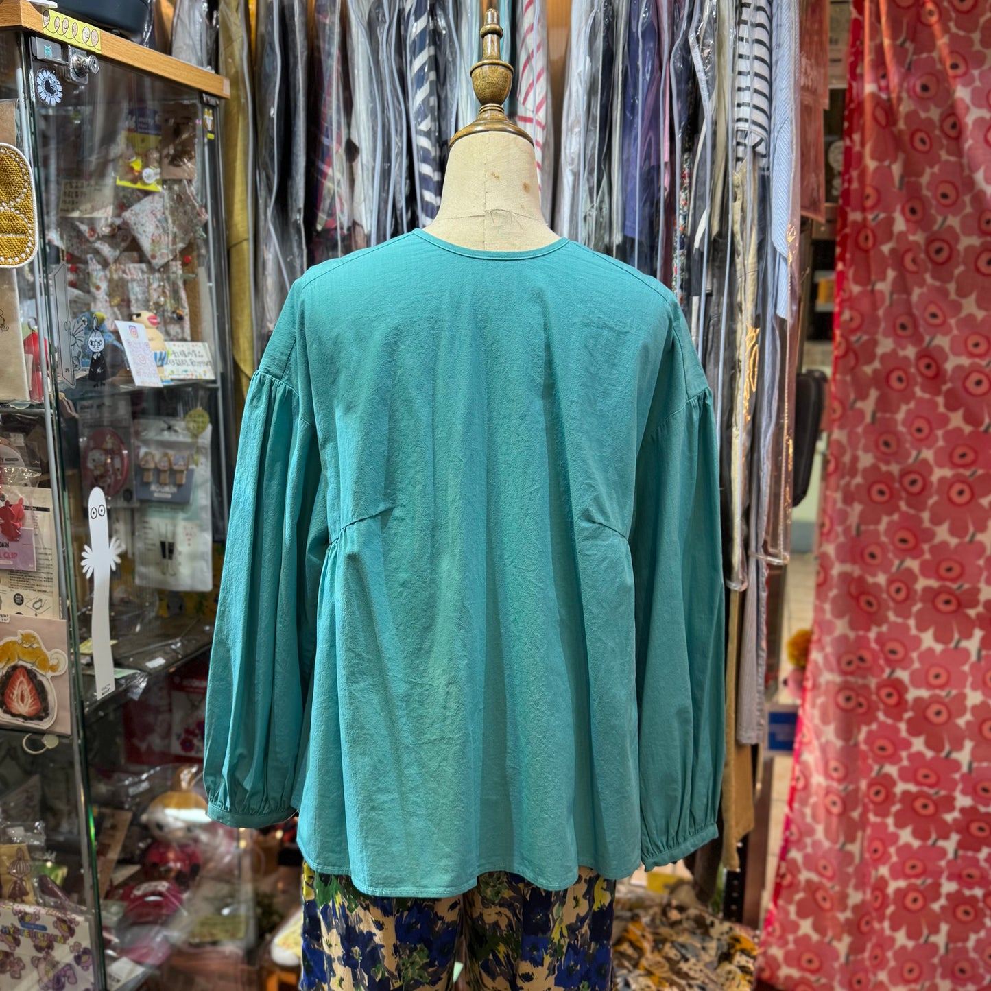Hands of Creation Tiffany Blue 2Way Shirt, made in Japan